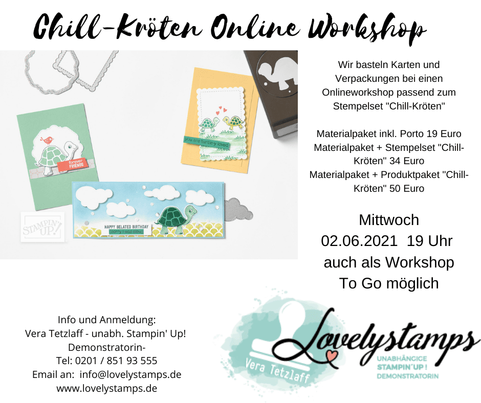 Chill-Kröten Workshop Flyer